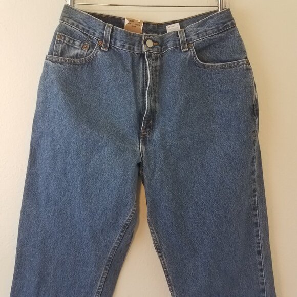 Levi's 550 Jeans Women's 14 MIS M Medium Red Tab Relaxed Fit Tapered Made in USA - Picture 3 of 14